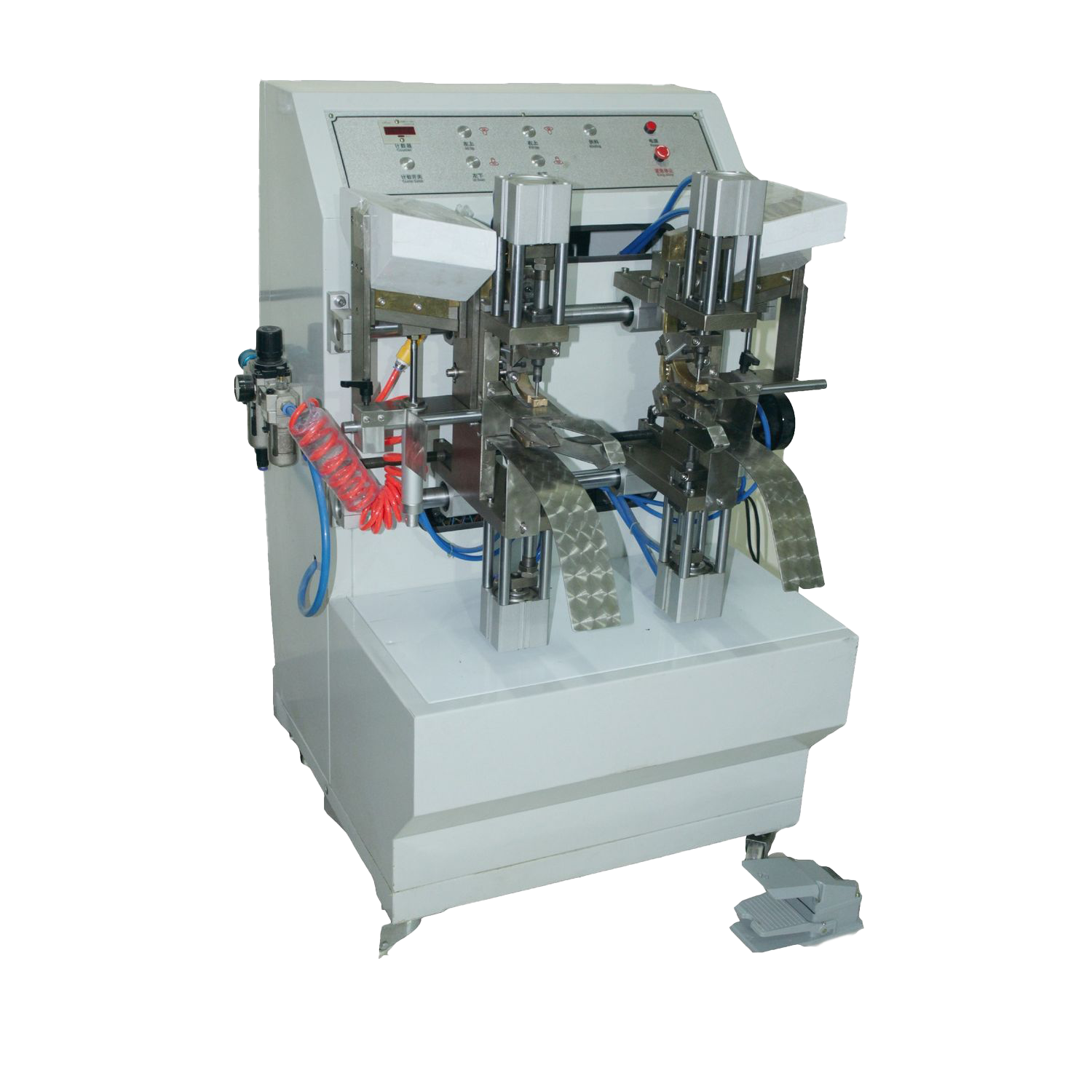 Okoboji Eyelet Pneumatic 4 Head Punch EPNQ4
