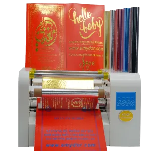 Okoboji Digital Foil Printer 350mm High Speed 360C