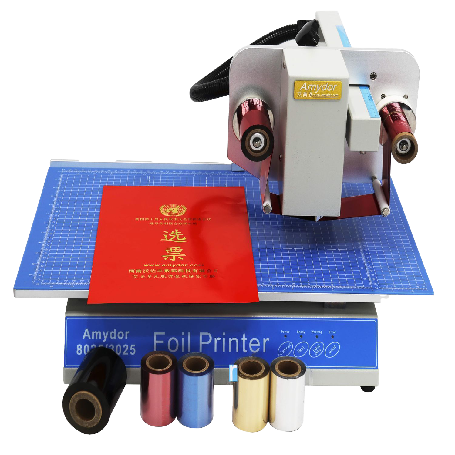 Okoboji Digital Foil Printer 57 X 250mm X axis 8025