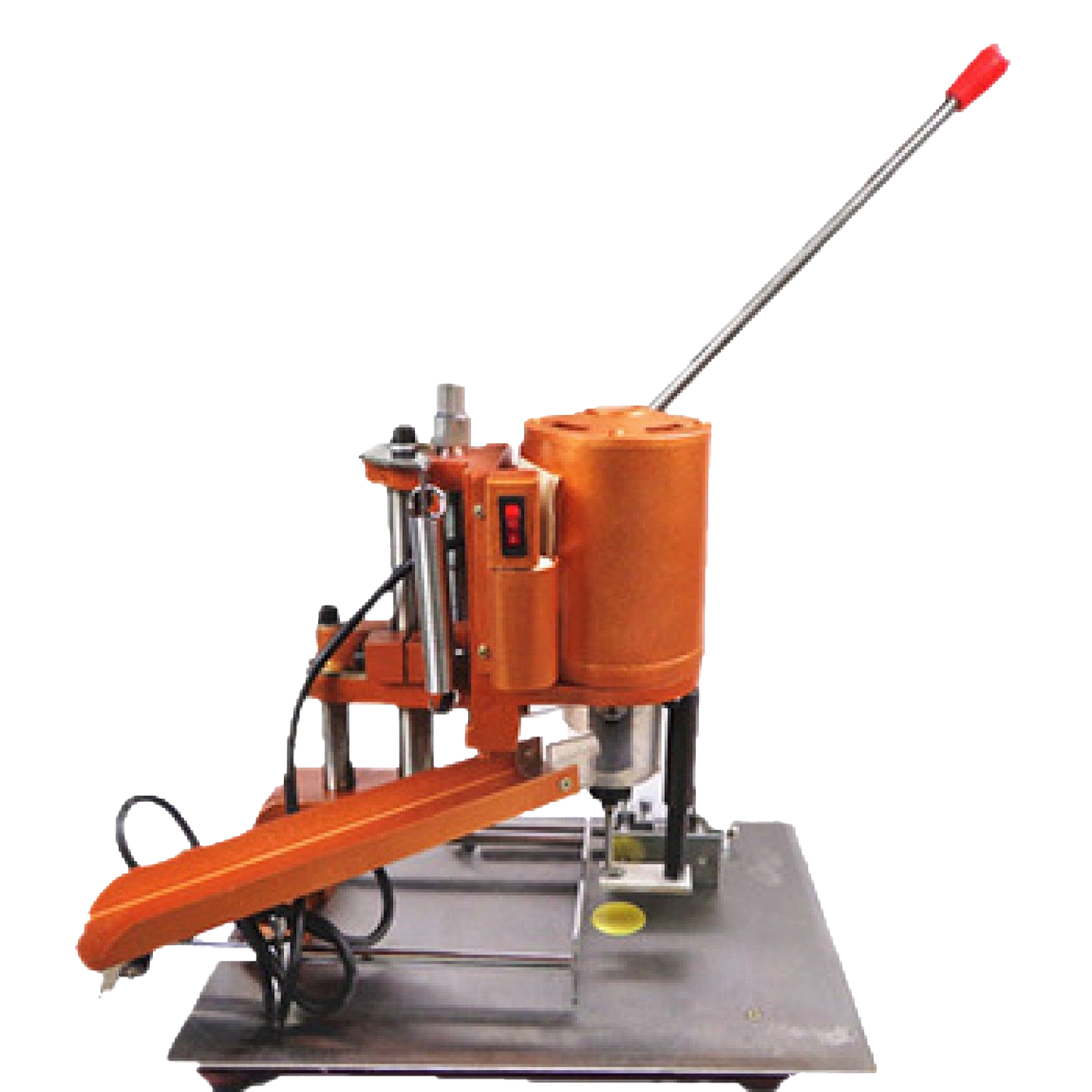 Okoboji Hole Punch Electric Drill 1 Head Orange
