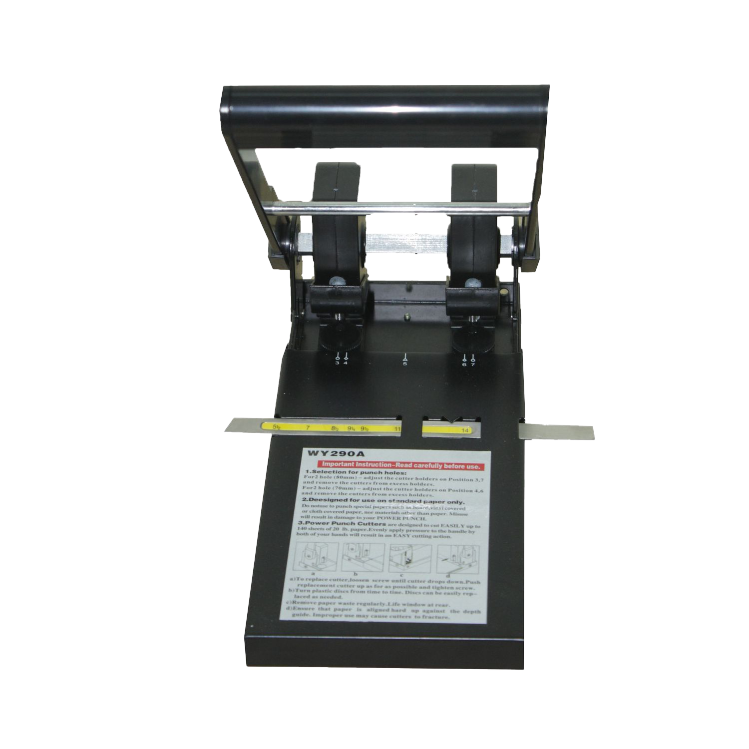 Okoboji Hole Punch Manual 2 Head WY290A