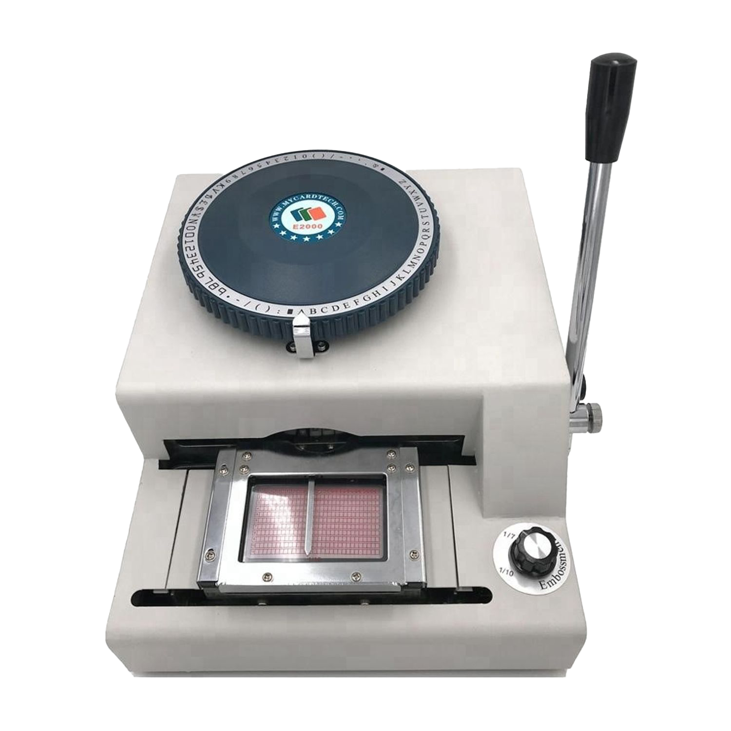 Okoboji ID Card PVC Embossing Machine EM PVC