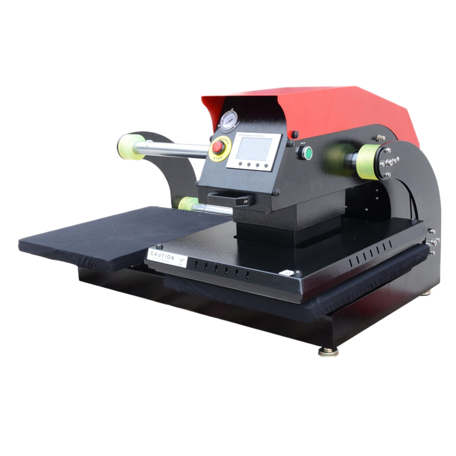 Okoboji Sublimation Heat Press Dual Station Pneumatic