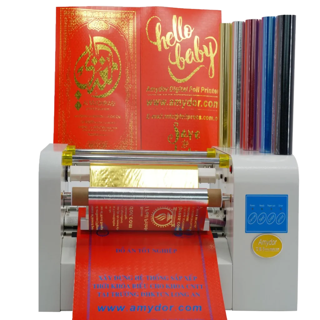 Okoboji Digital Foil Printer 350mm High Speed 360C