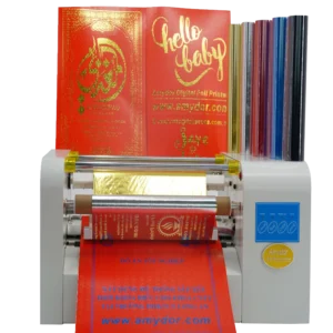 Okoboji Digital Foil Printer 350mm High Speed 360C