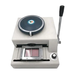 Okoboji ID Card PVC Embossing Machine EM PVC
